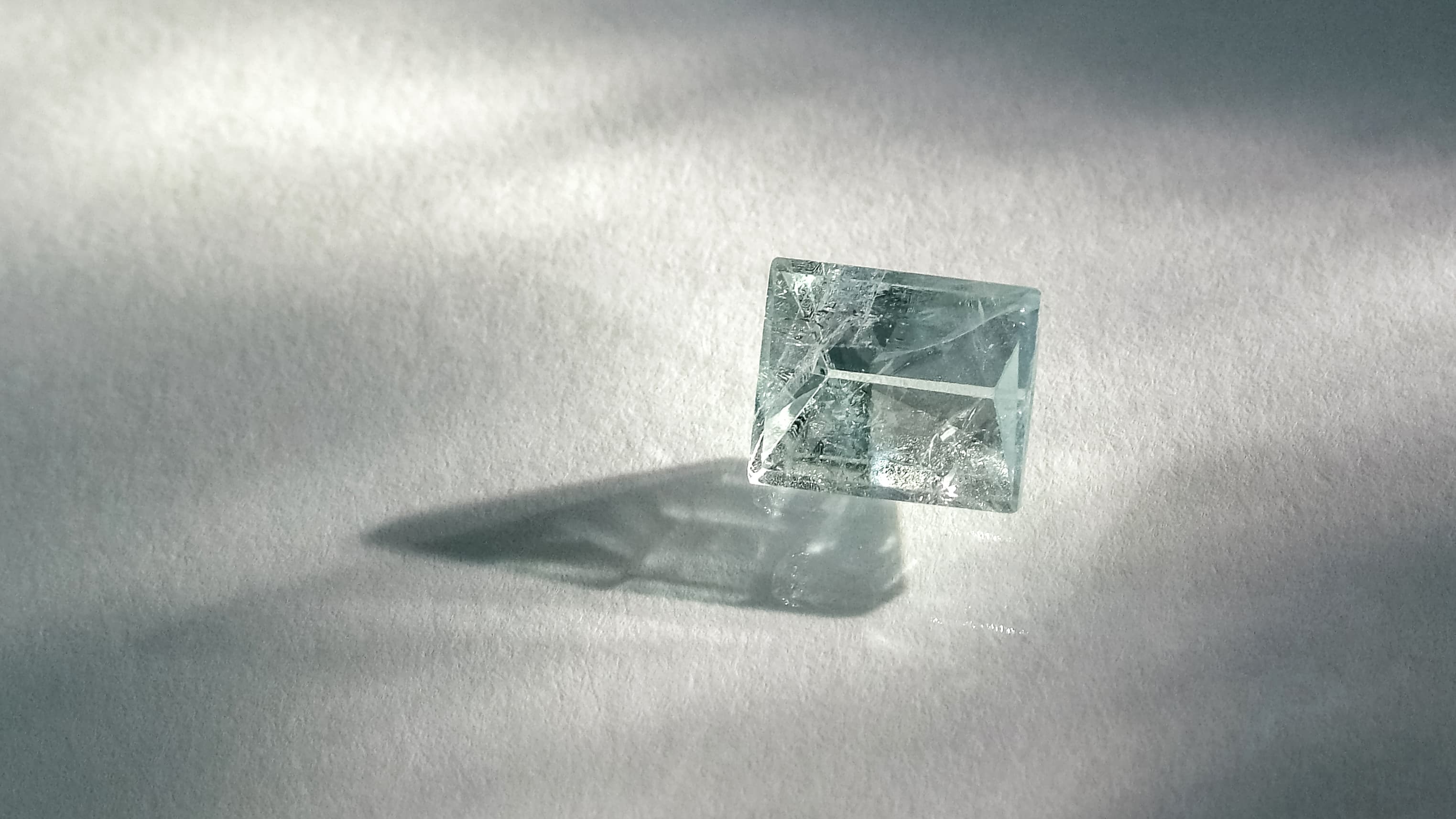 Celestial Aquamarine, Pear cut